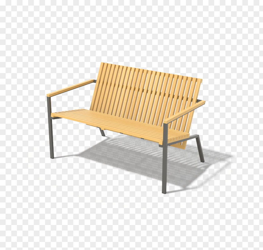 Chair Bench Armrest Garden Furniture PNG