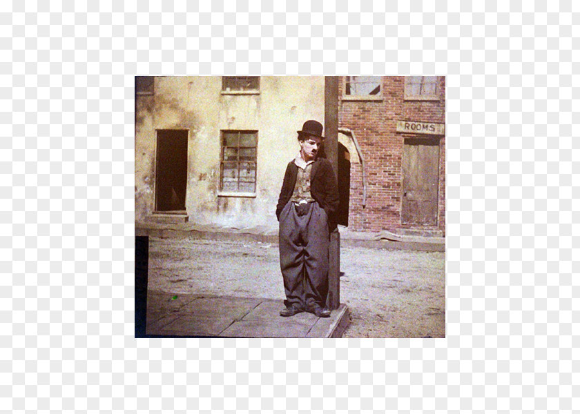 Charlie Chaplin Tramp Hollywood Color Photography PNG