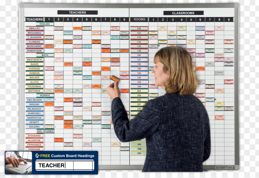 Classroom Agenda Period Magnatag Schedule School Teacher Dry-Erase Boards PNG