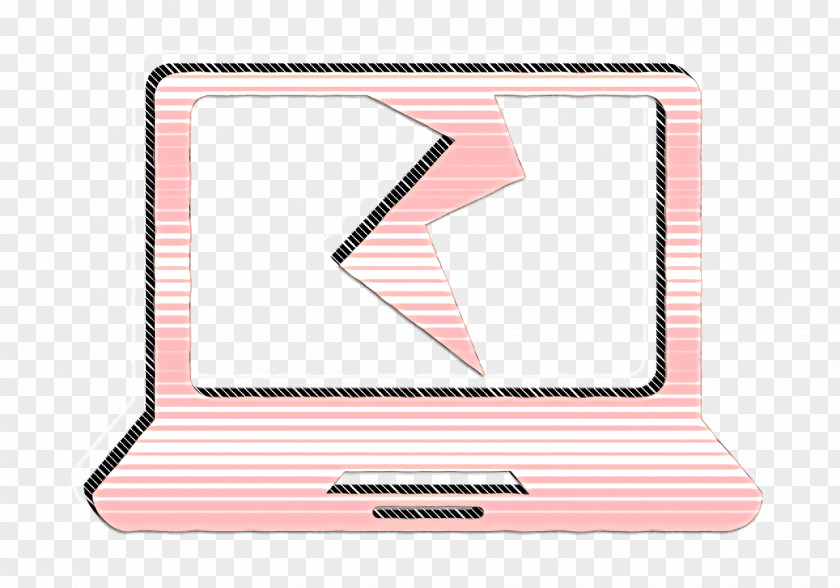 Computer Icon Broken Laptop Monitor PNG