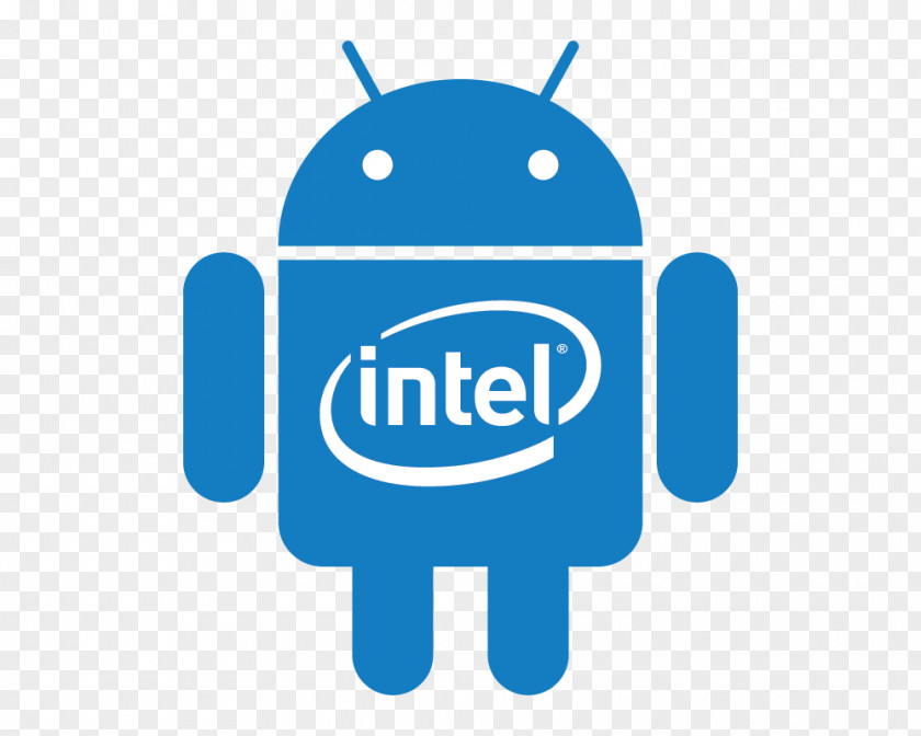 Intel Logo In Android Mobile App IOS Google Play Phones PNG