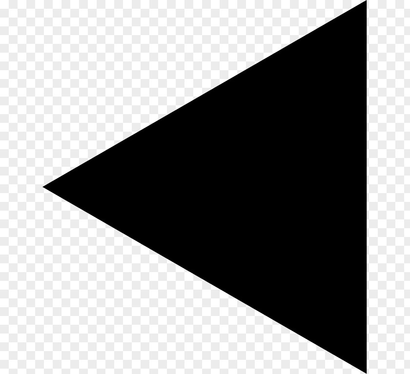 Pictures Of Arrows Pointing Left White Triangle Pattern PNG