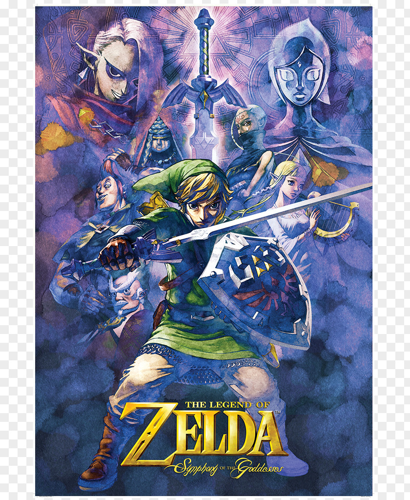 Products Poster The Legend Of Zelda: Skyward Sword Breath Wild Ocarina Time Link PNG