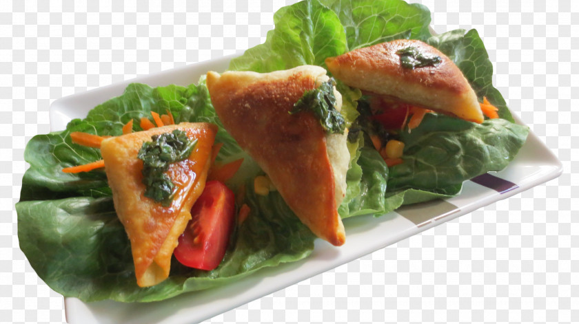 Samosa Vegetarian Cuisine Spinach Salad Recipe Food PNG