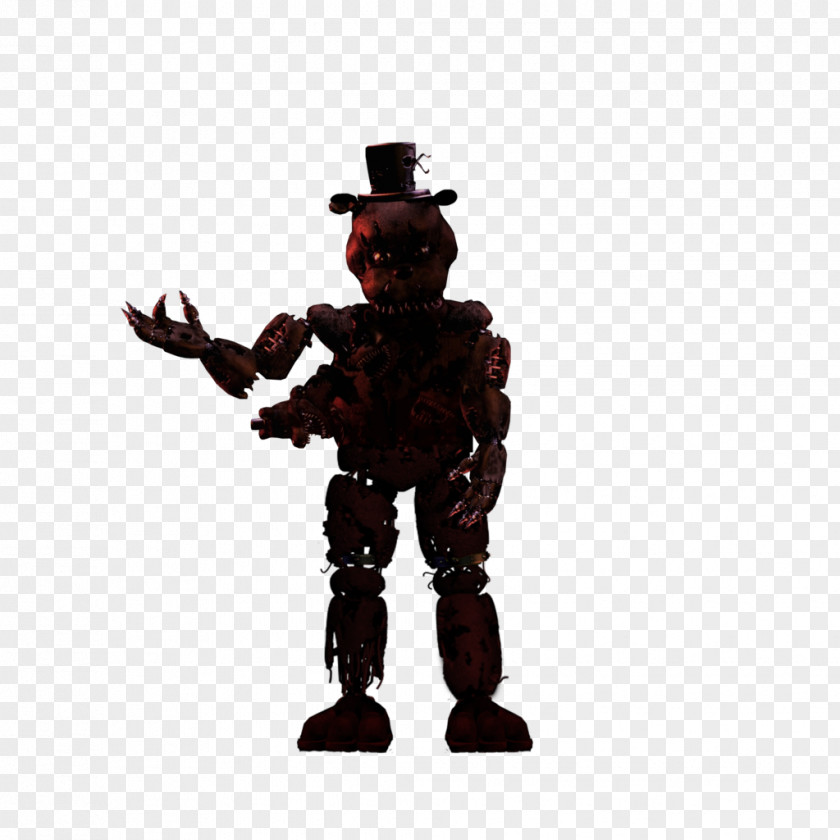 Nightmare Foxy Five Nights At Freddy's 4 2 Human Body PNG