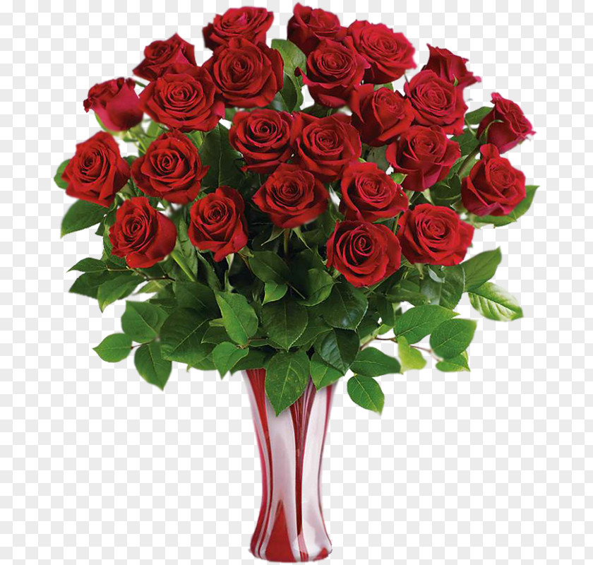 Vase Rose Flower Bouquet Teleflora Floristry PNG