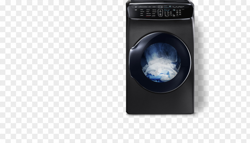Front Loader Samsung FlexWash WV60M9900 Electronics Clothes Dryer Washing Machines PNG