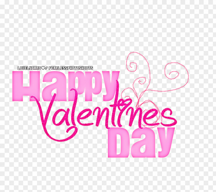 Happy Valentines Day Valentine's Text Clip Art PNG