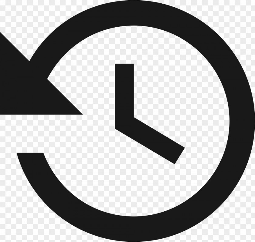 Time History Icon Design PNG