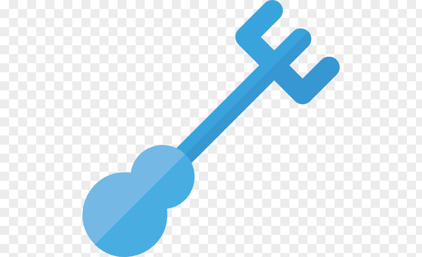 Blue Fork Icon PNG