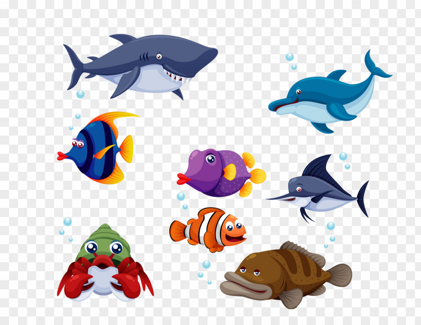 Cartoon Fish Clip Art PNG