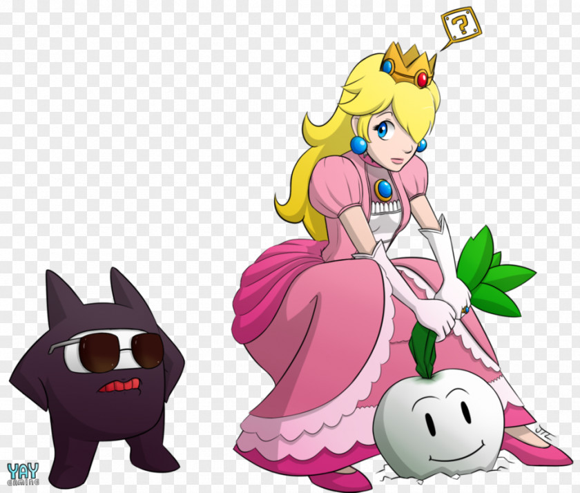 Damsel In Distress Cartoon Super Mario 3D World Drawing DeviantArt PNG