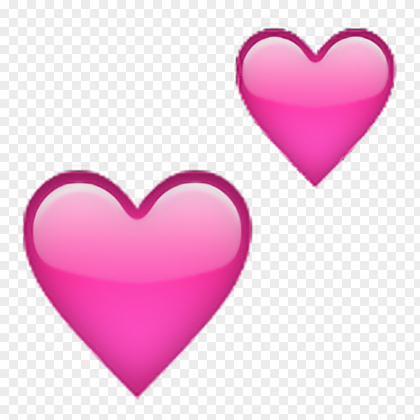 Emoji World Day Heart Sticker Social Media PNG