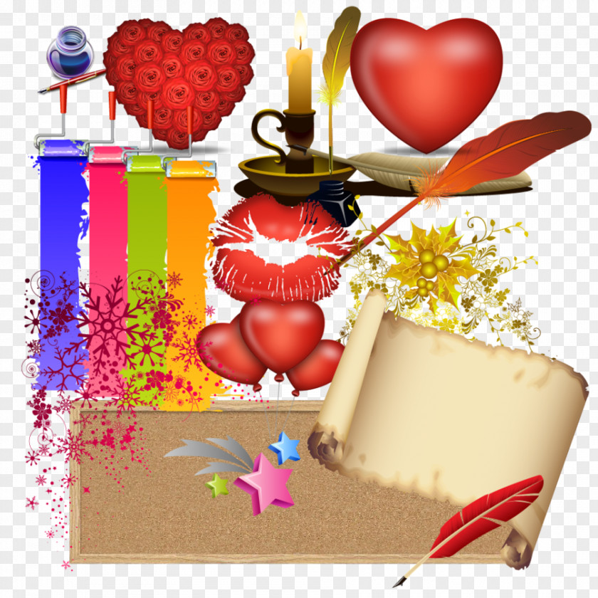 Lot Of Illustration Clip Art Valentine's Day Computer Icons Fruit PNG