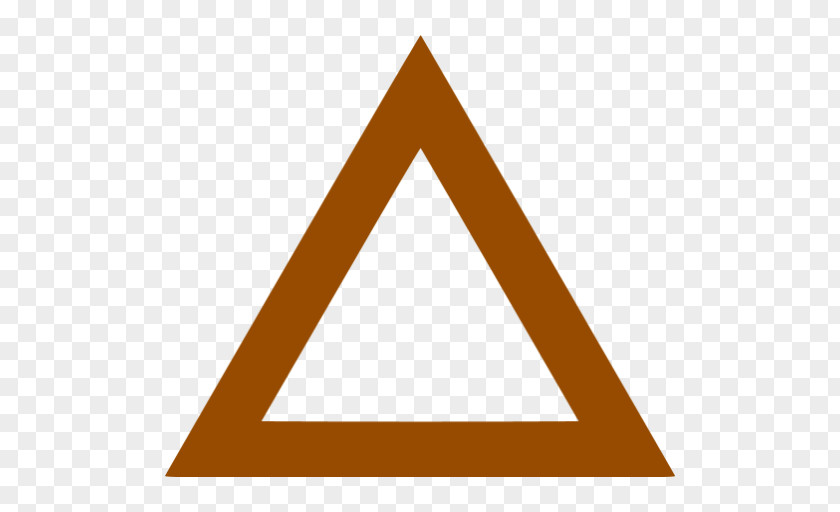 Triangle Font PNG