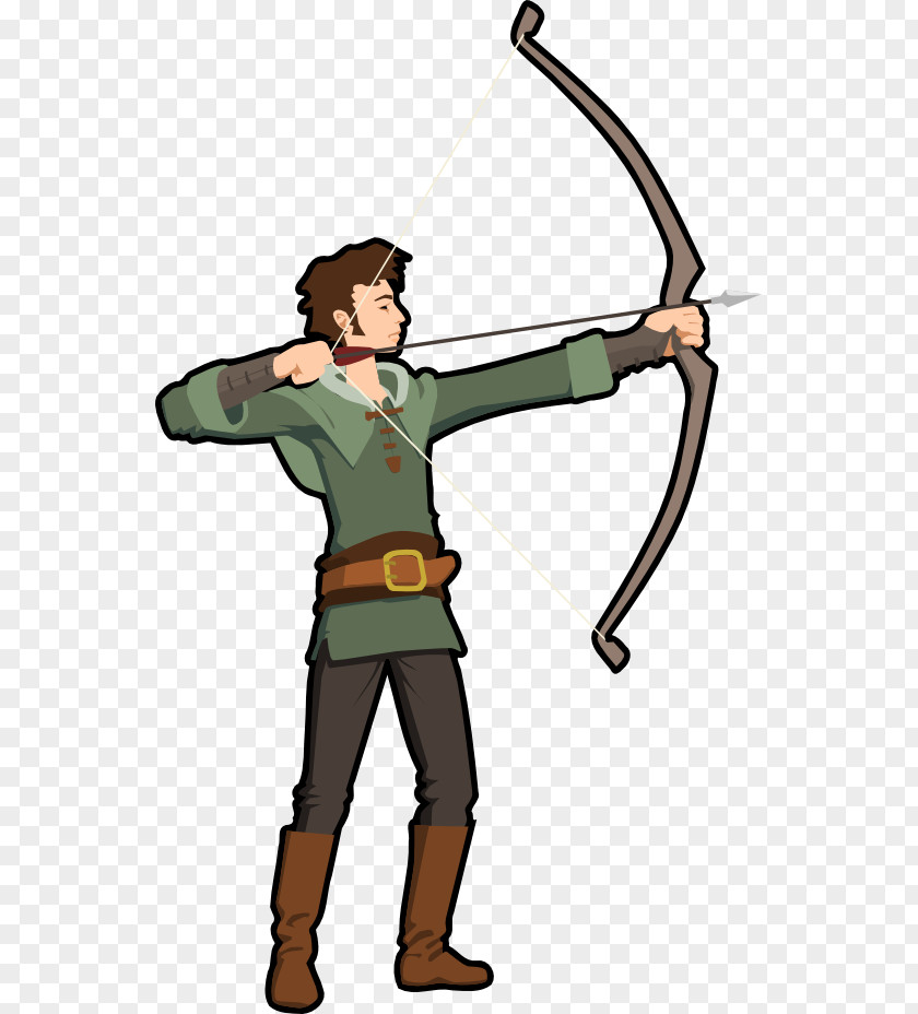 Secret Agent Clipart Archery Bow And Arrow Clip Art PNG