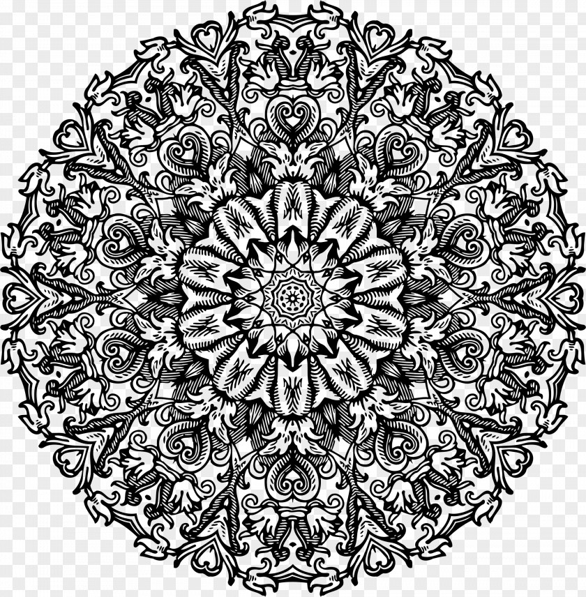 Circular Decoration Rotational Symmetry Art PNG