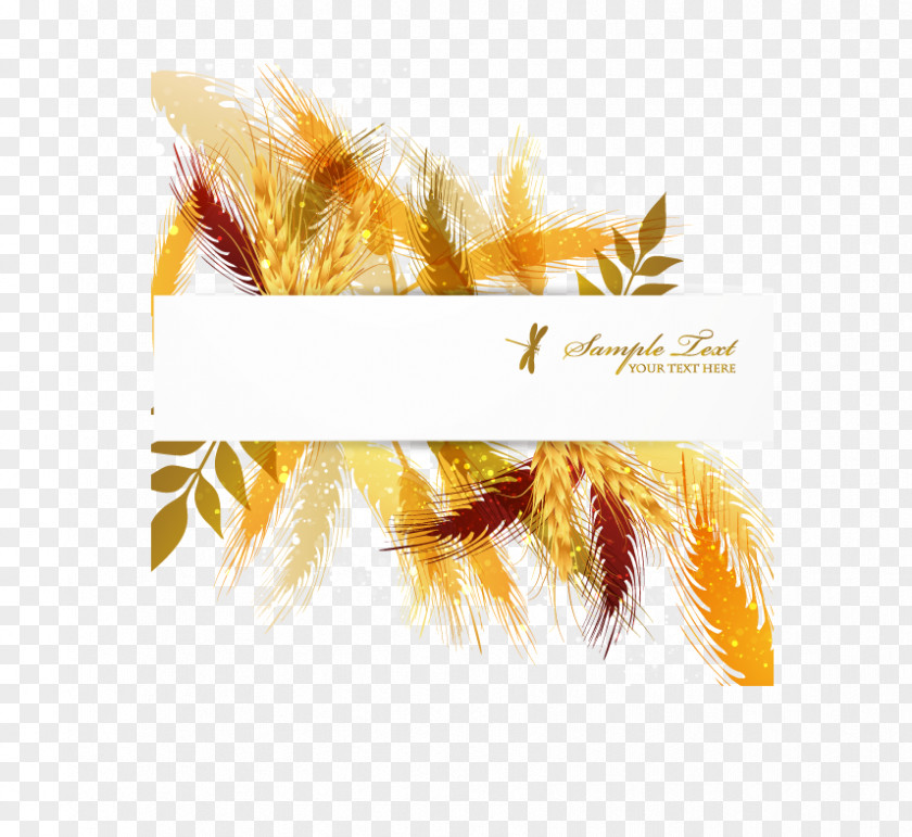 Hand Autumn Harvest Wheat Crop Royalty-free Clip Art PNG