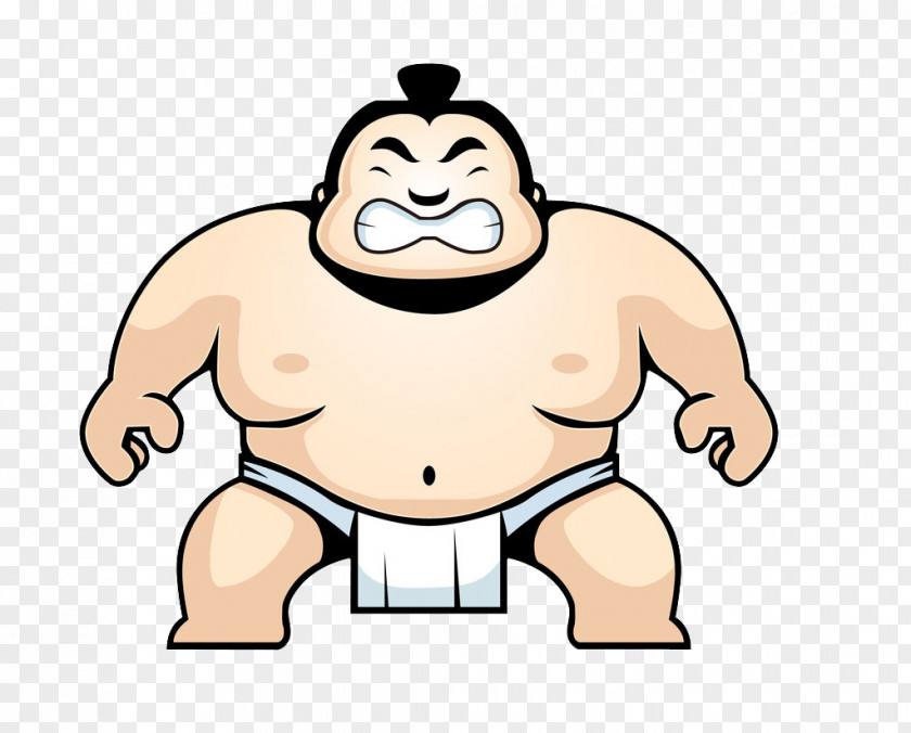 Sumo Player Wrestling Clip Art PNG