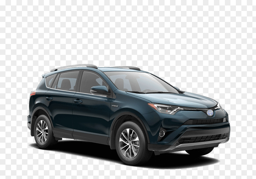 Toyota Compact Sport Utility Vehicle 2018 RAV4 Hybrid Car PNG