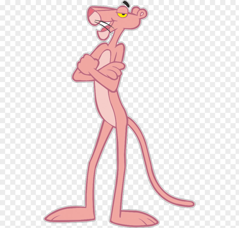 Utica's Pink Panther Painting The Inspector Clouseau Cartoon PNG