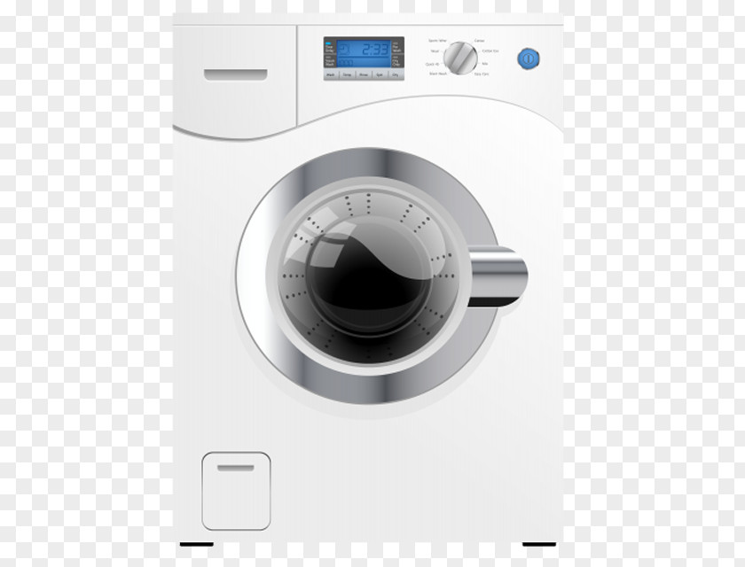 Washing Machine Home Appliance Clip Art PNG
