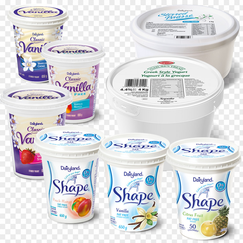 Yogurt Tub Crème Fraîche Yoghurt Frozen Dessert Plastic PNG