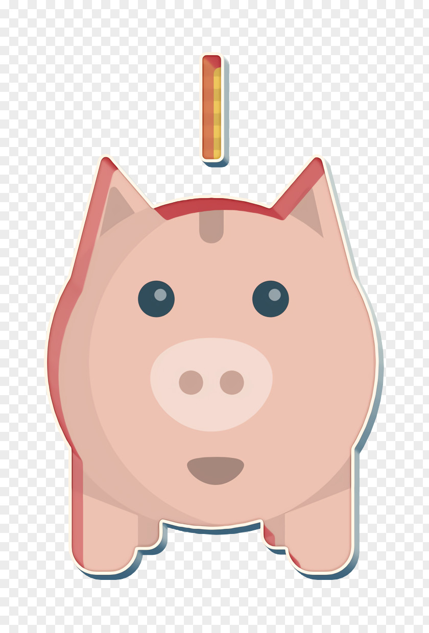 Basic Flat Icons Icon Piggy Bank Money PNG