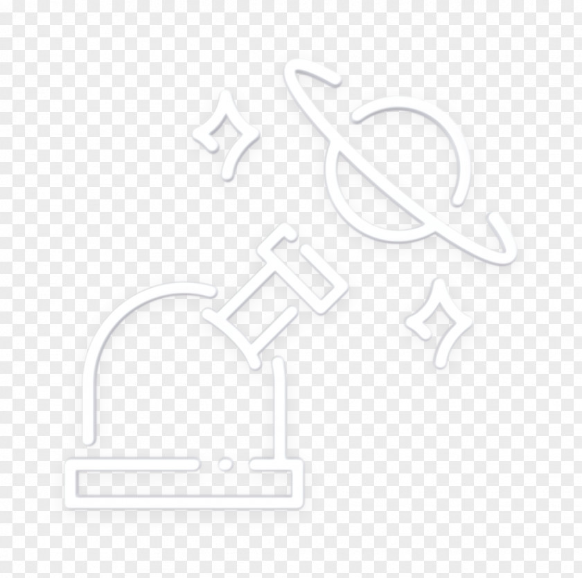 Calligraphy Logo Observatory Icon Planet Science PNG