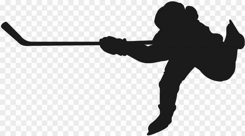 Hockey Silhouette Ice Sport Clip Art PNG