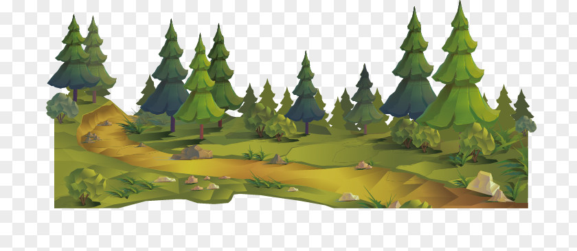 Cartoon Forest Royalty-free Stock Photography Illustration PNG