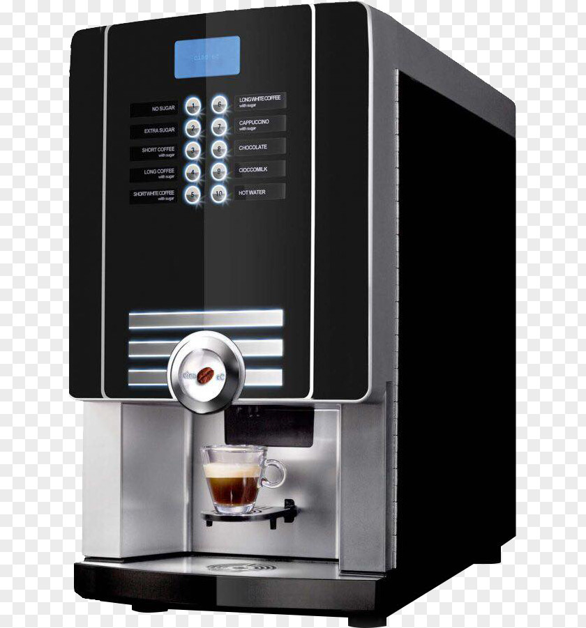 Coffee Bean Dispenser Display Espresso Machines Latte Cappuccino PNG