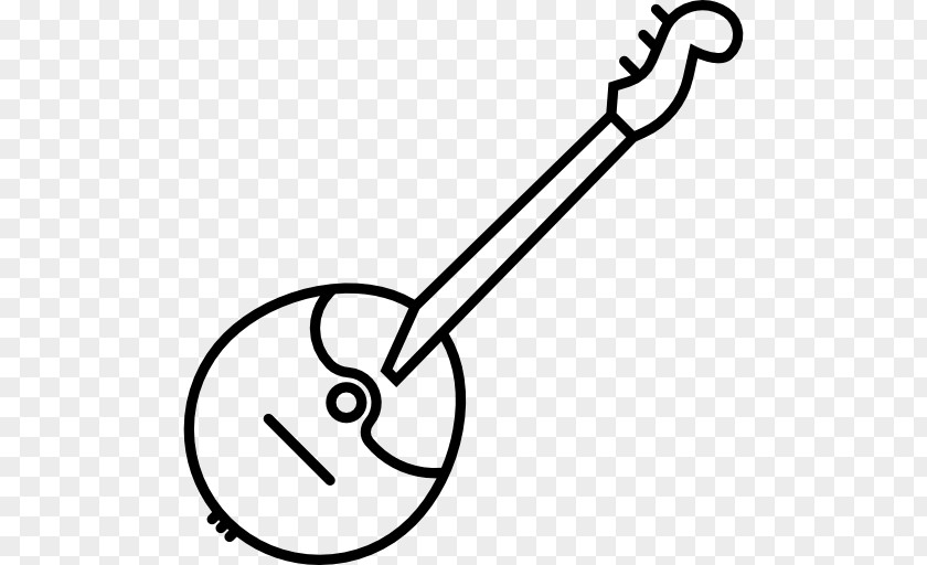 Musical Instruments Black And White Orchestra Mandolin PNG