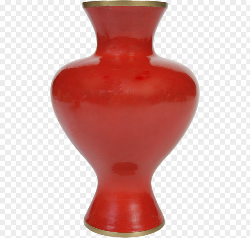 Red Jar Porcelain Vase PNG