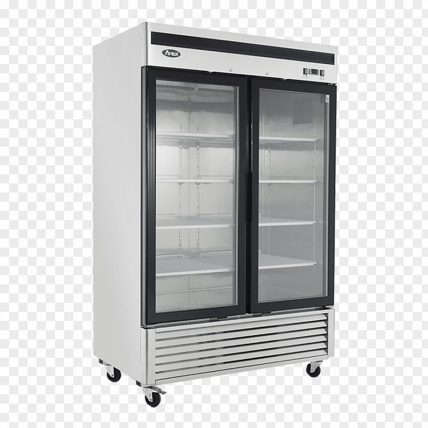 Refrigerator Sliding Glass Door Freezers Refrigeration PNG