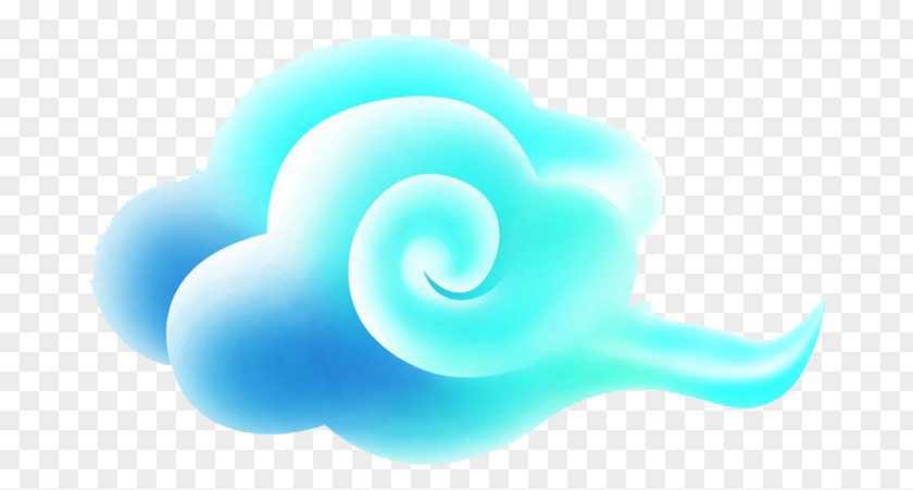 Blue Clouds Wallpaper PNG