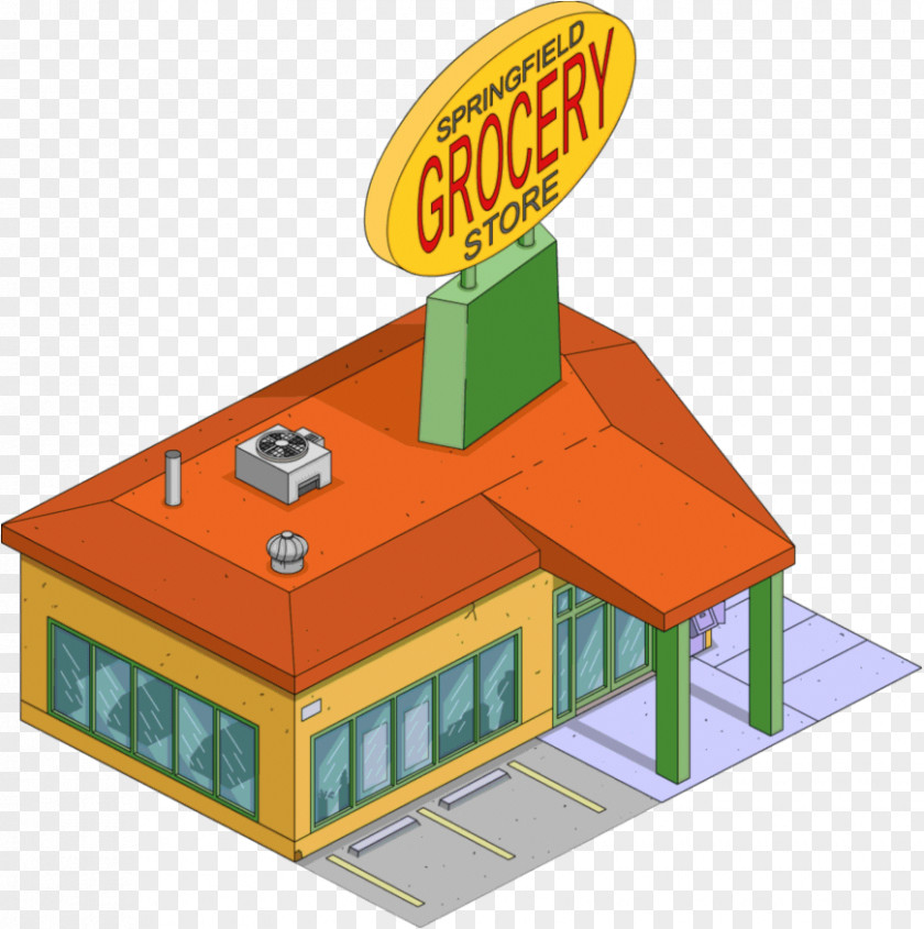 Grocery Shopping Images The Simpsons: Tapped Out Springfield Bart Simpson Dr. Nick Store PNG