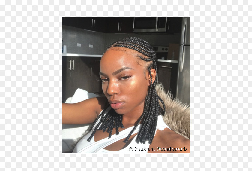 Hair Cornrows Box Braids Hairstyle PNG