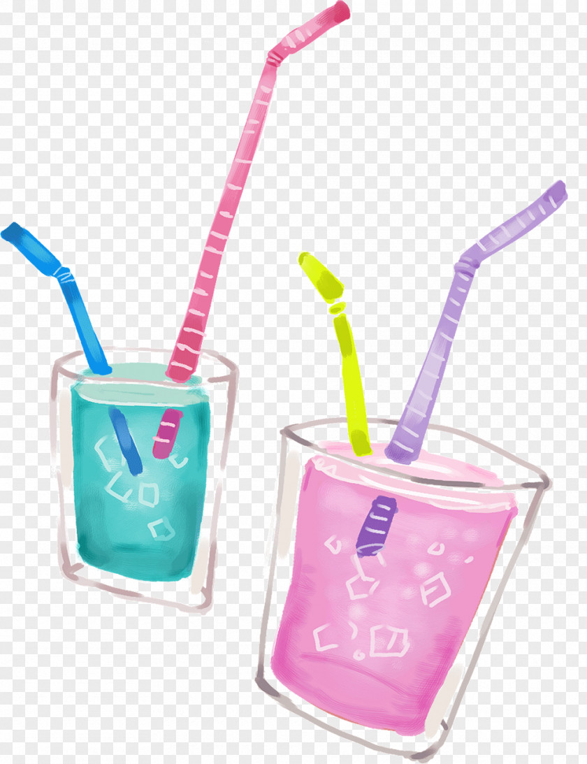 Milkshake Drinking Straw Background PNG