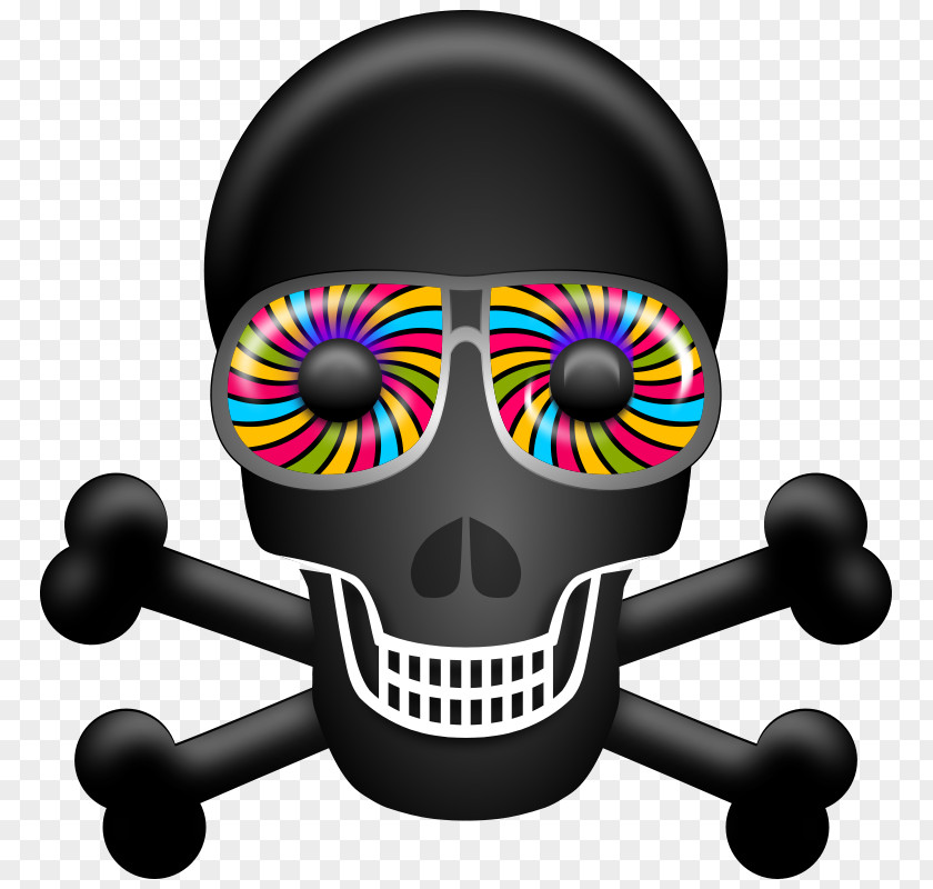 Skulls Cliparts Skull & Bones T-shirt Psychedelic Art Clip PNG