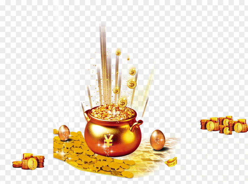 Drift Of Gold Coins Coin Download PNG