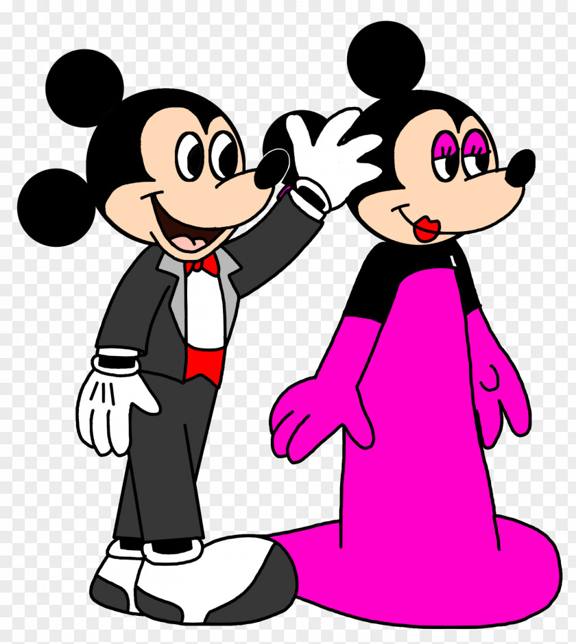 Mickey And Minnie Mouse 89th Academy Awards PNG