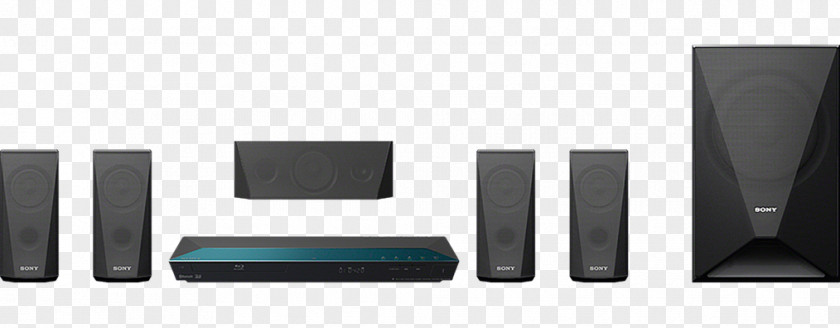 Sony Blu-ray Disc BDV-E3100 Home Theater Systems 5.1 Surround Sound BDV-E2100 PNG