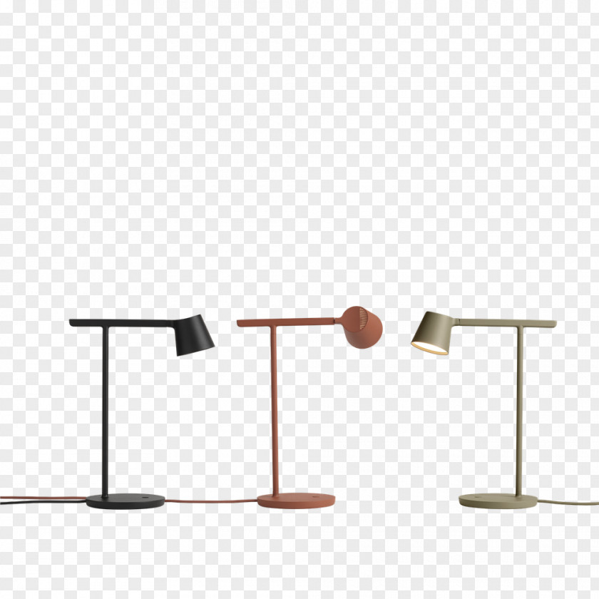 Table Muuto Lamp Scandinavian Design PNG