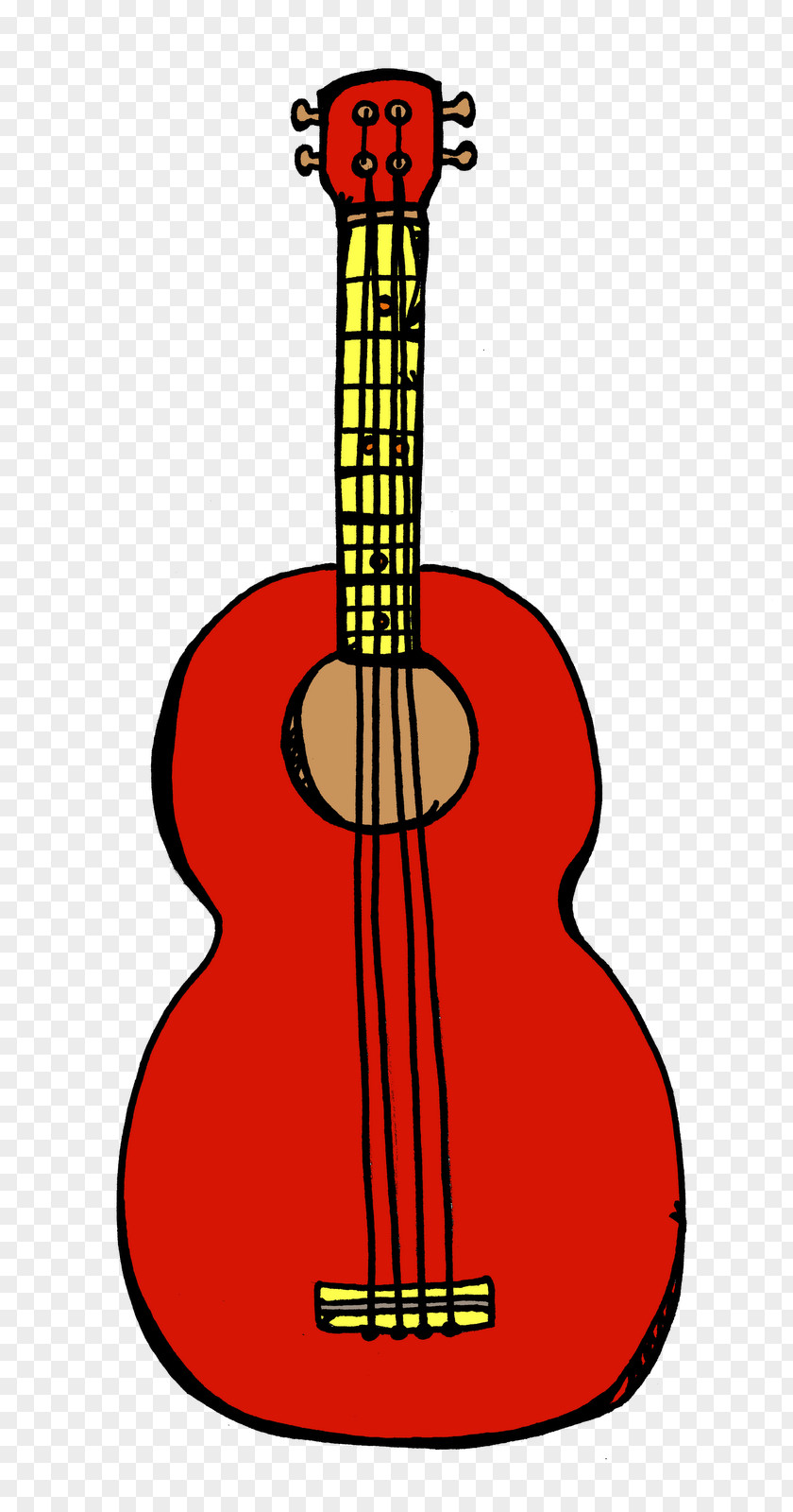 Acoustic Guitar Ukulele Clip Art PNG