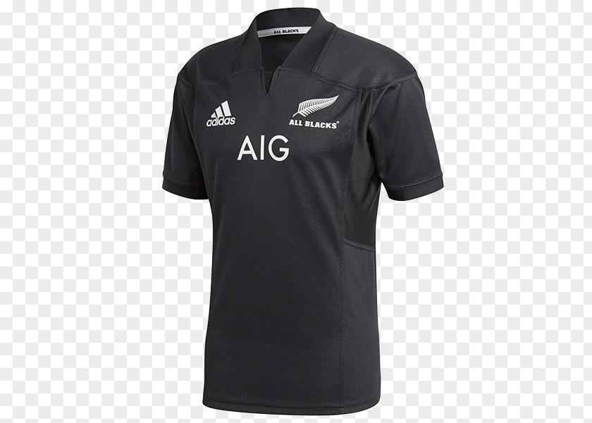 Adidas New Zealand National Rugby Union Team Māori All Blacks Jersey Shirt PNG