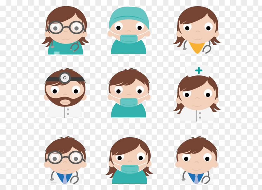 Doctor Avatar Cartoon Health Care Physician Medicine PNG