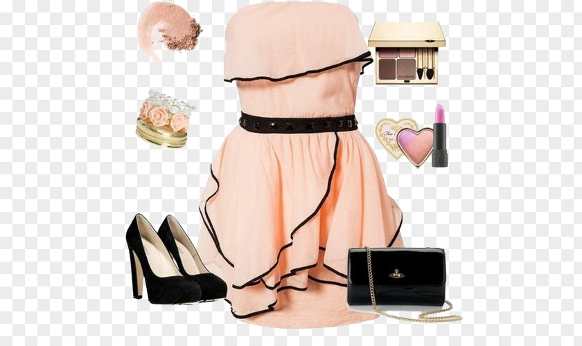 Multilayer Pink Dress Bra Cocktail Fashion Clothing Miniskirt PNG