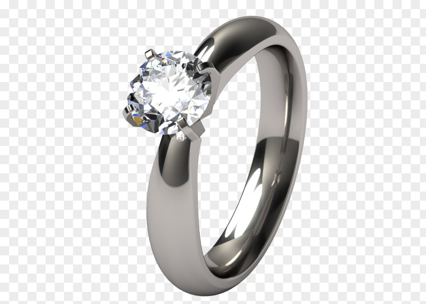 Wedding Ring Engagement Titanium Diamond PNG