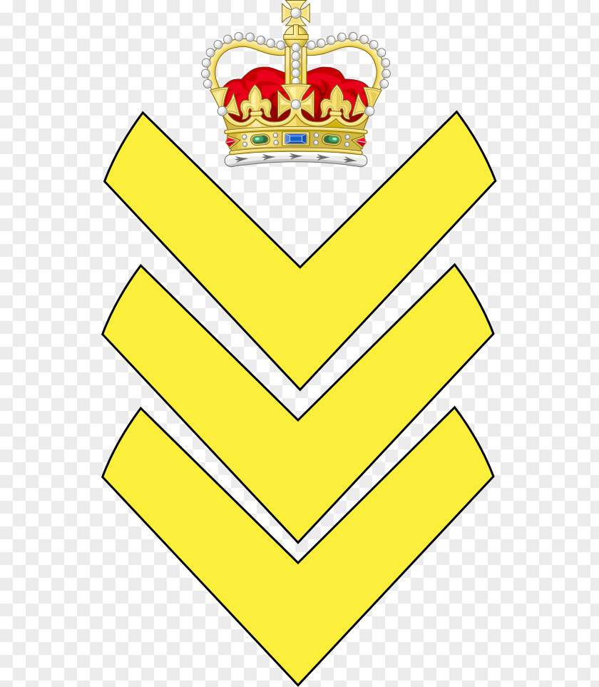 Canada Sergeant Major Military Rank PNG
